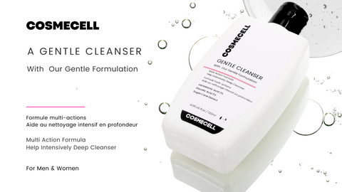 Gentle facial cleansers