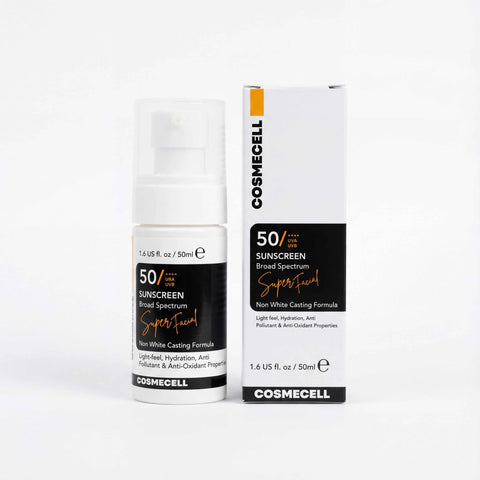 Cosmecell SPF 50 PA++++ Sunscreen with GHK-Cu copper peptide - product view 5 of 7