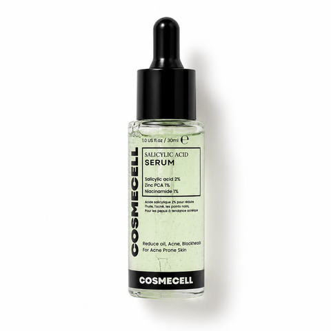 Cosmecell Salicylic Acid Serum 2% for blemish-prone, oily skin