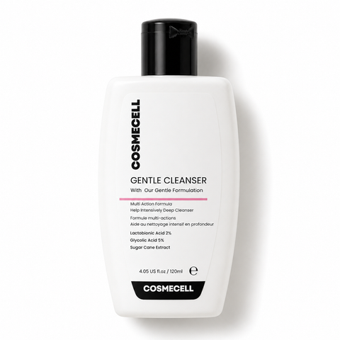 Cosmecell Gentle Glycolic Acid Cleanser for sensitive skin