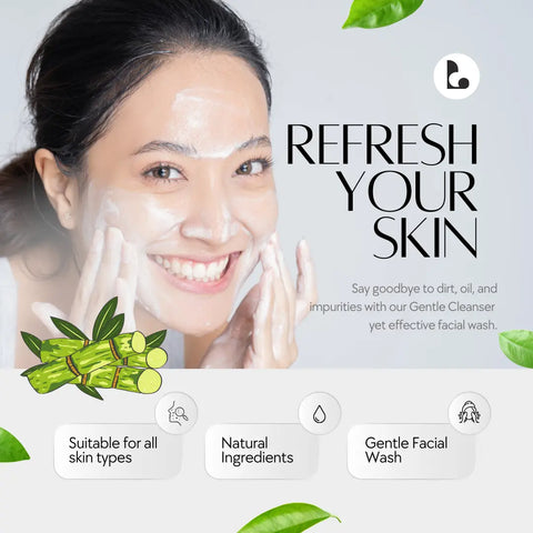 Cosmecell Gentle Glycolic Acid Cleanser for sensitive skin - product view 5 of 5