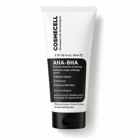 Cosmecell actives used in a skin cycling routine