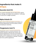 Brightening Serum Vitamin C12% with PGA1% - Cosmecell #
