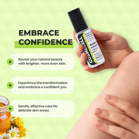 Intimate Depigmentation Serum Underarm body care with Microbiota Photoprotection - Cosmecell