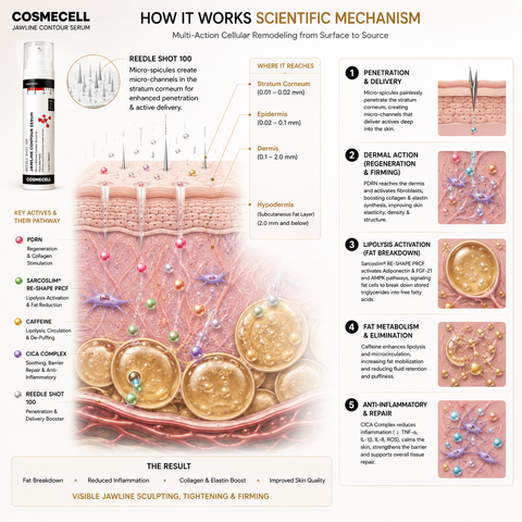 Reedle Shot 100 Jawline Contour Serum Cosmecell Cosmecell