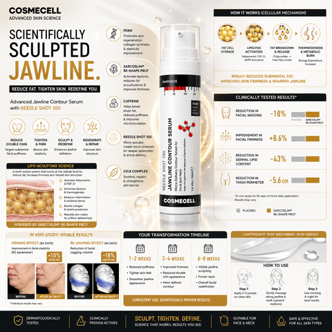 Reedle Shot 100 Jawline Contour Serum Cosmecell Cosmecell