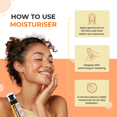 Pre and Post Sun Damage Moisturiser Lotion Microbiota Photoprotection - Cosmecell