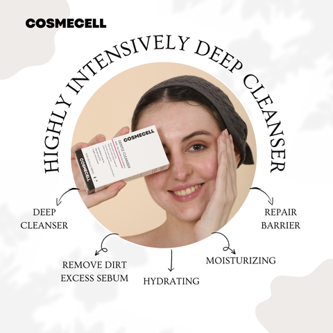 Gentle cleanser intensively Deep Cleanser - Cosmecell